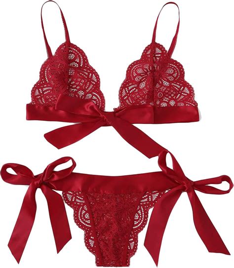 lace lingerie set for women